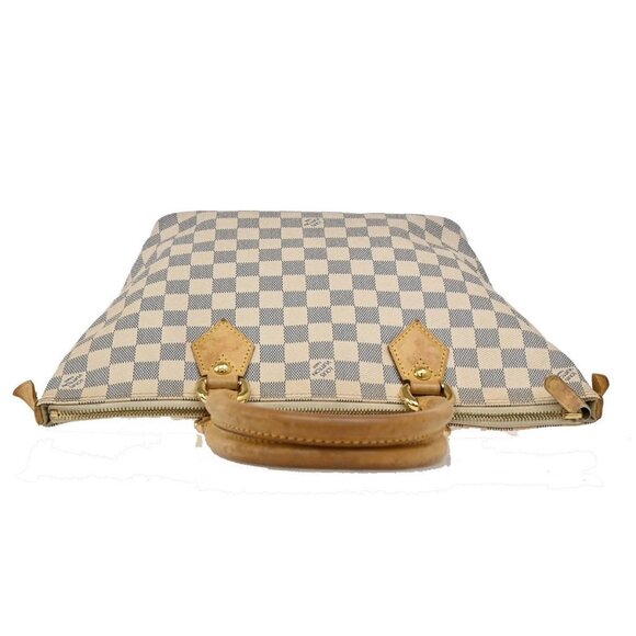 LOUIS VUITTON Saleya PM Hand Bag Damier Azur Leather White France - Picture 5 of 16